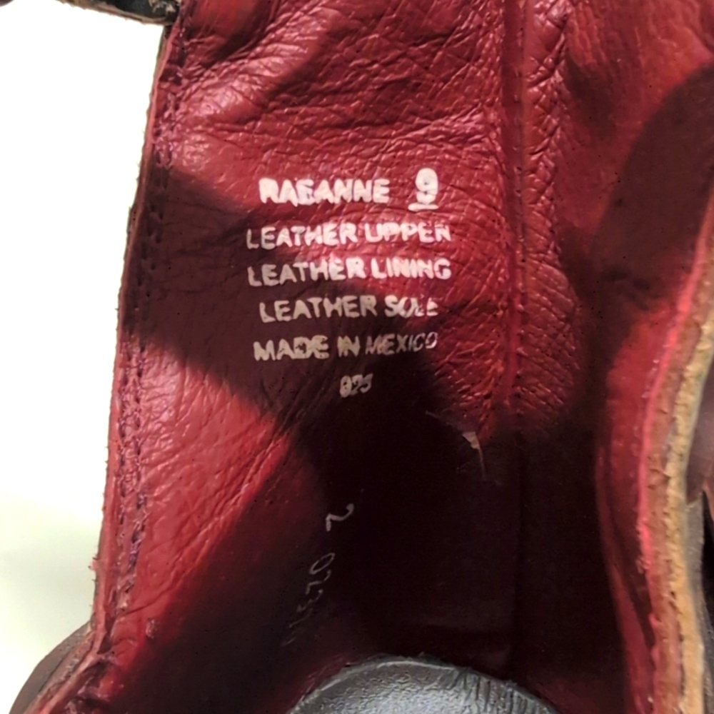 Freebird by Steven Burgundy and Tan Heeled Boots - Picture 8 of 12